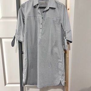 Abercrombie & Fitch Stripped Shirt Dress | XS